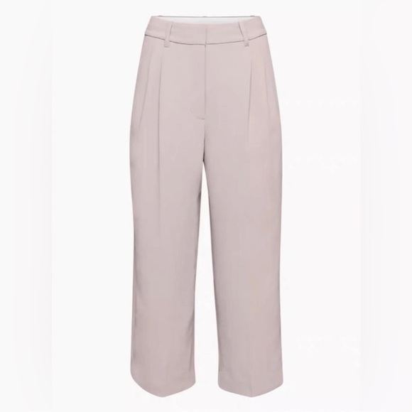 Wilfred Pants - Aritzia Wilfred The Effortless Pant Cropped